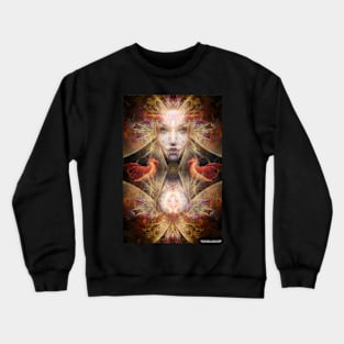 Fire goddess Crewneck Sweatshirt